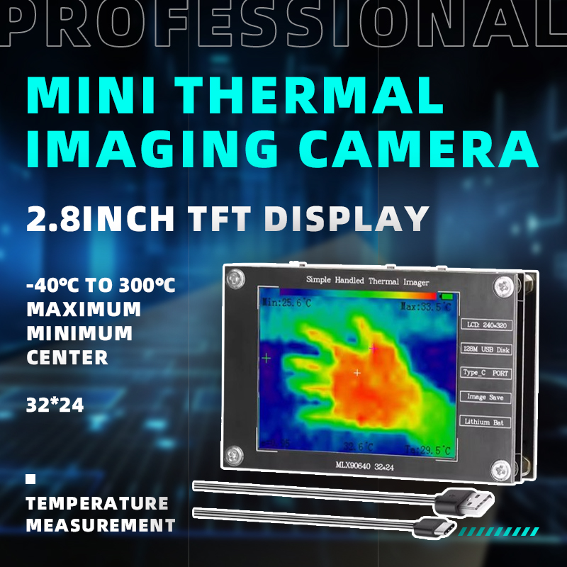 Thermal Imaging Camera Pcb Repair - Cámara Termográfica 32*24 -40°C ℃ hasta