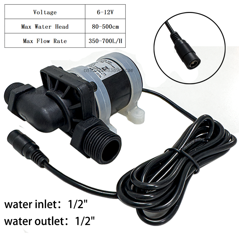 Mini Peristaltic Pump 12V - Mini bomba de agua sin escobillas,