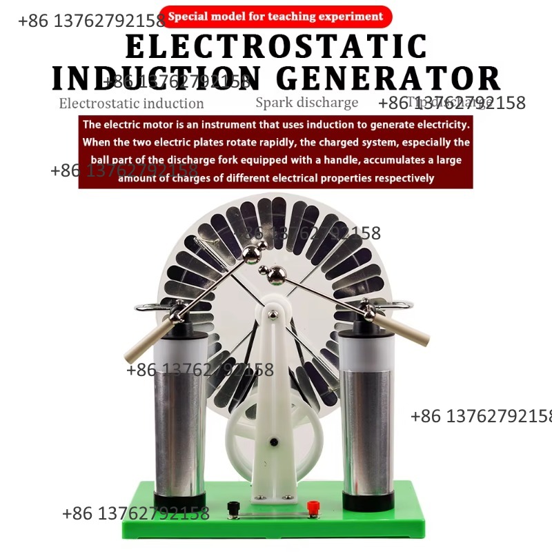 Lab Equipment - Máquina Estática Wimshurst, Generador Electrostático, Equipo