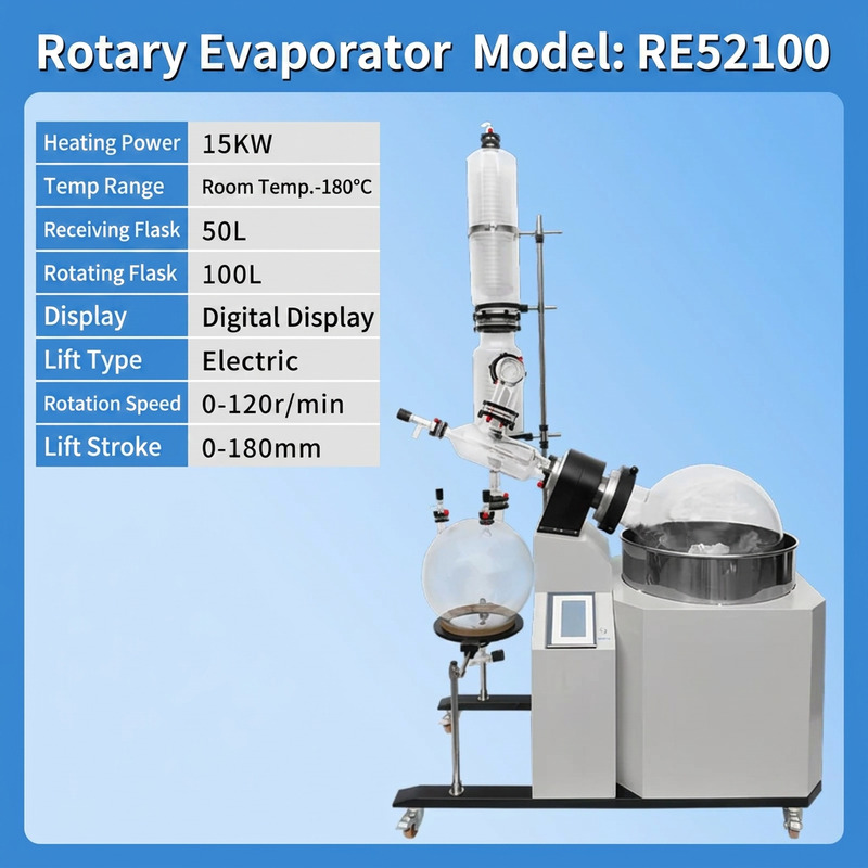 Lab Equipment - Equipo de destilación al vacío para