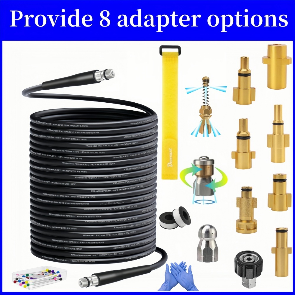 Vacuum Chamber Kit With Pump - Manguera de limpieza de alcantarillado de
