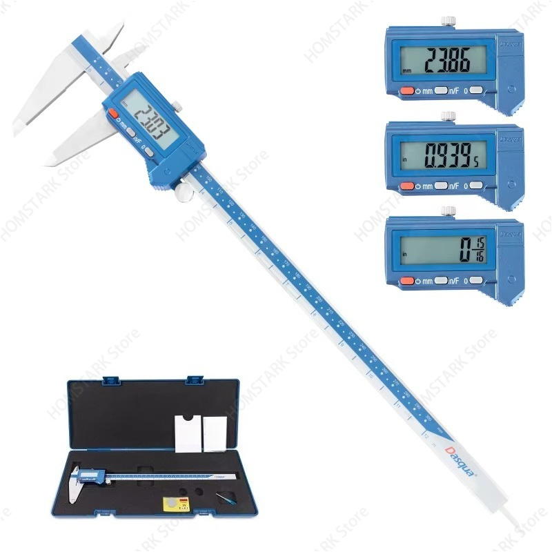 Digital Caliper 150Mm Stainless Steel - Calibre Digital Impermeable IP54, 0‑150mm 0‑200mm