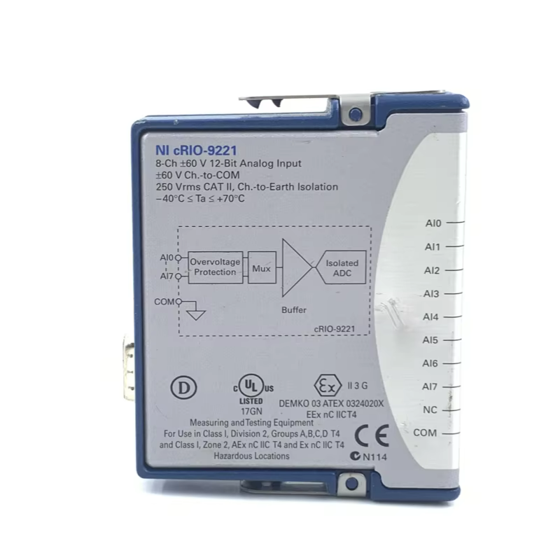 Test Instruments - Módulo de Entrada Analógica NI 9221