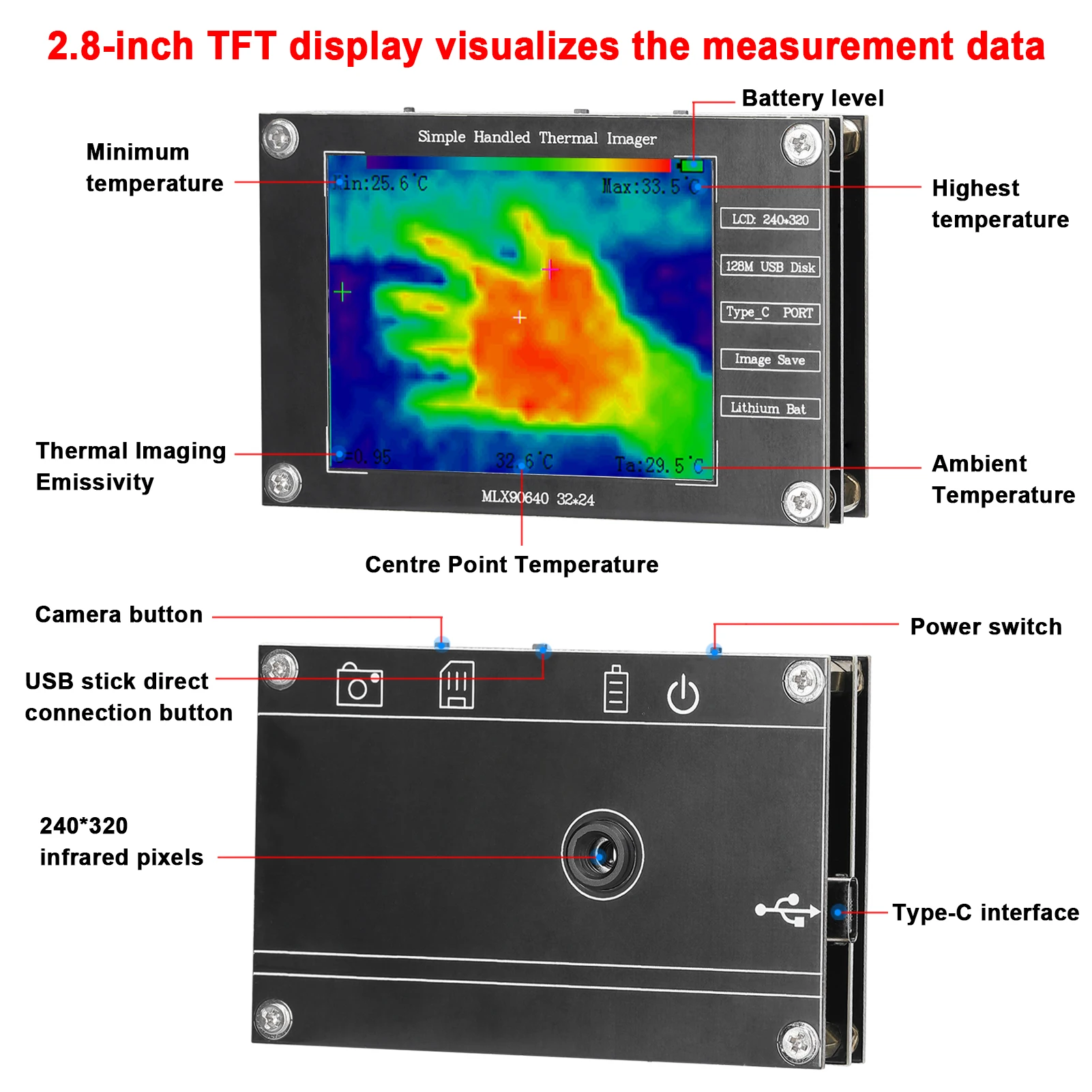 Cámara Termográfica 32*24 -40° - Thermal Imaging Camera Pcb Repair reseña y precio