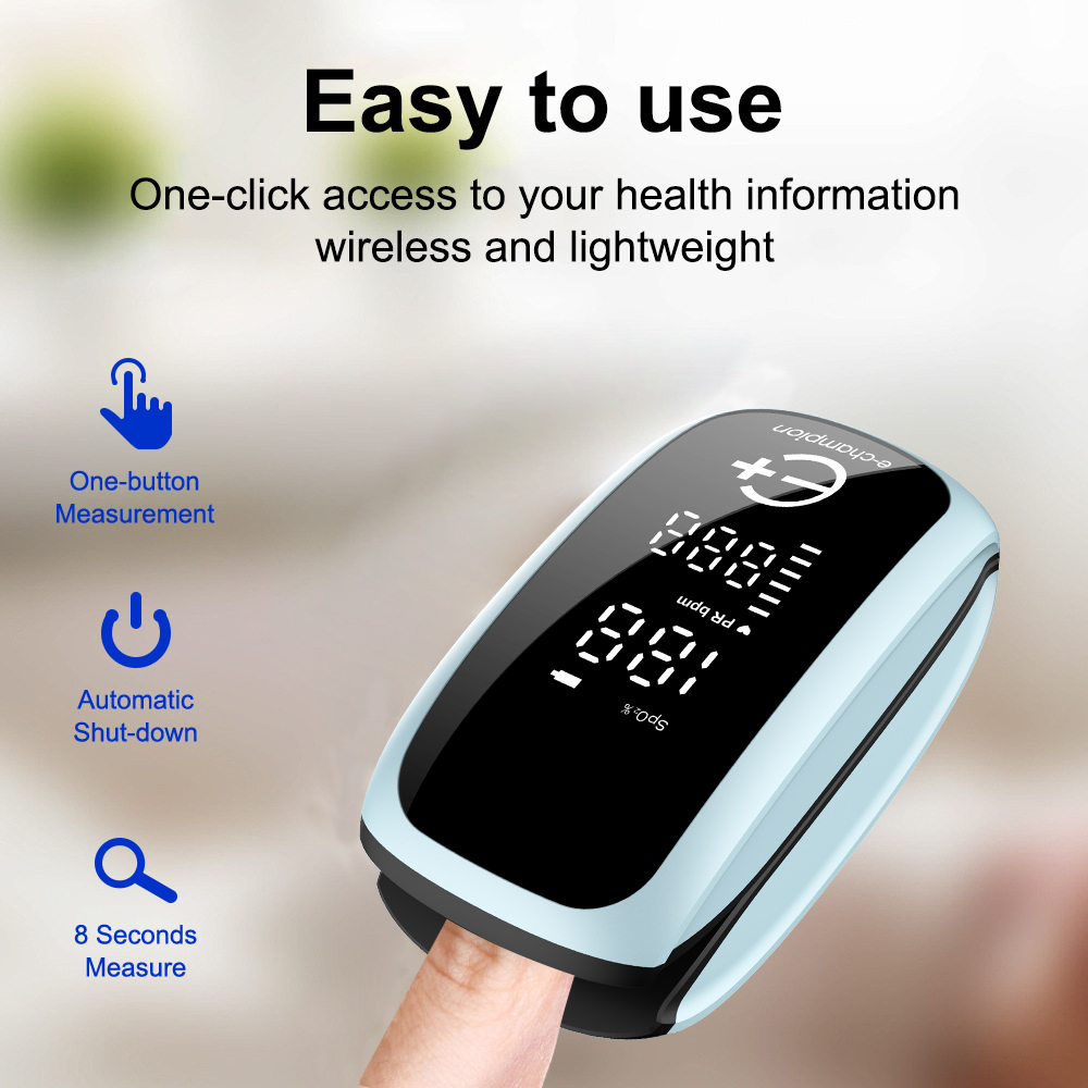 Oxímetro de Pulso Digital LED  - Pulse Oximeter Fingertip Rechargeable reseña y precio