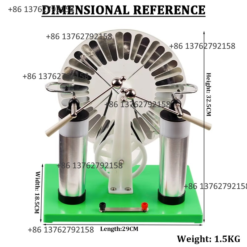 Máquina Estática Wimshurst, Ge - Lab Equipment reseña y precio