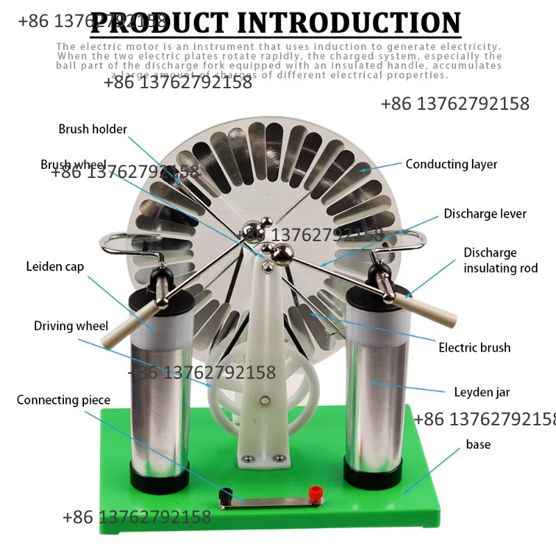 Máquina Estática Wimshurst, Ge - Lab Equipment reseña y precio