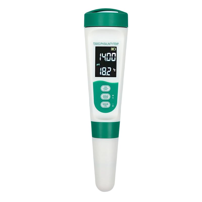 Medidor de PH Digital 5 en 1 A - Ph Meter Digital Water Tester reseña y precio
