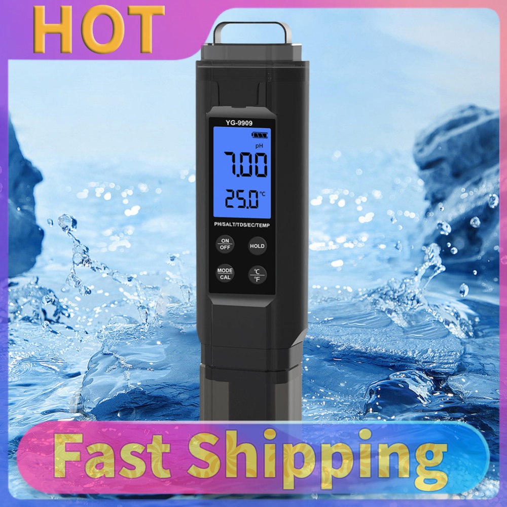 Lápiz digital 5 en 1 para medi - Ph Meter Digital Water Tester reseña y precio