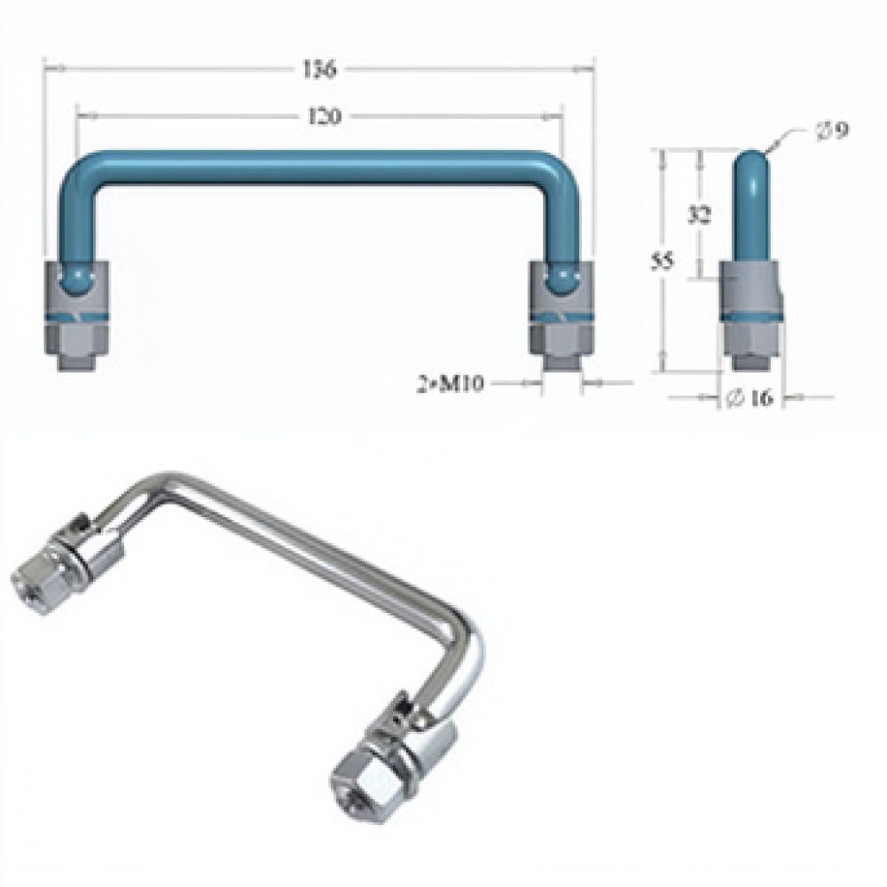 Manija plegable de montaje emp - Industrial Tools reseña y precio