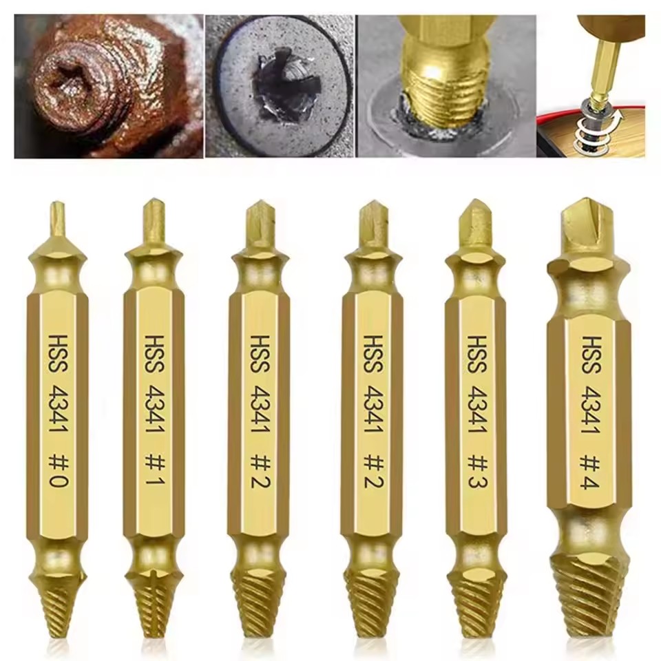 Juego de brocas extractoras de - Industrial Tools reseña y precio